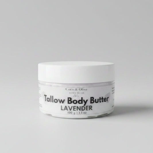 Tallow Body Butter ~ Lavender Essential Oil