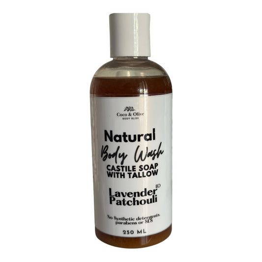 Castile Soap Body Wash with Tallow
