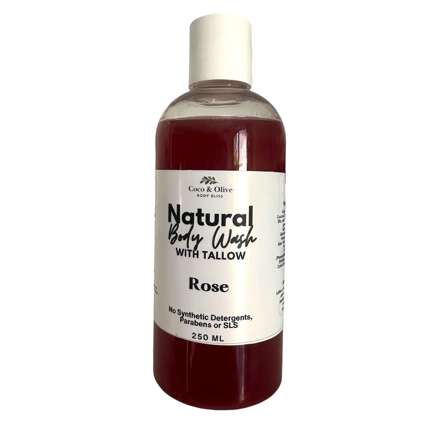 Castile Soap Body Wash with Tallow -Scented Varieties