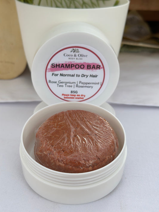 Shampoo Bar ~ Normal to Dry Hair ** Rose Geranium