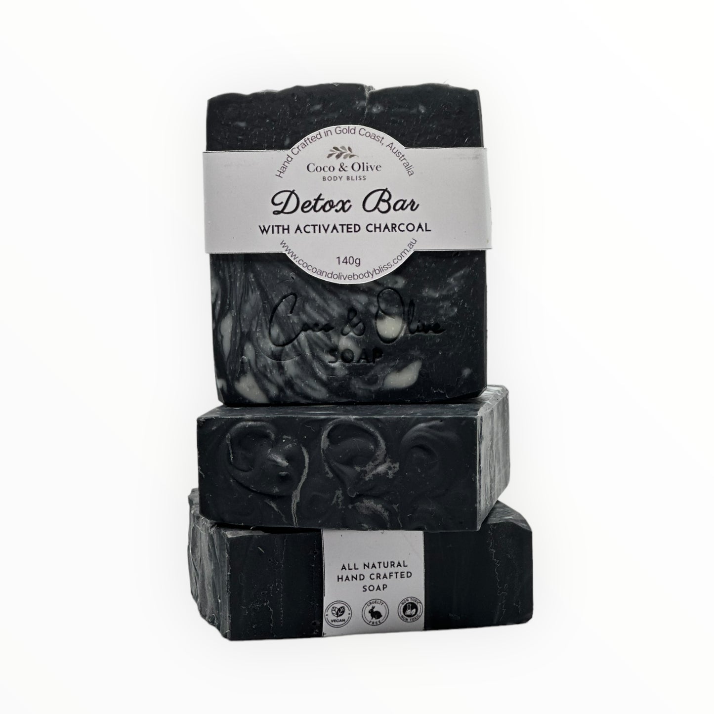 Detox Soap Bar with Activated Charcoal