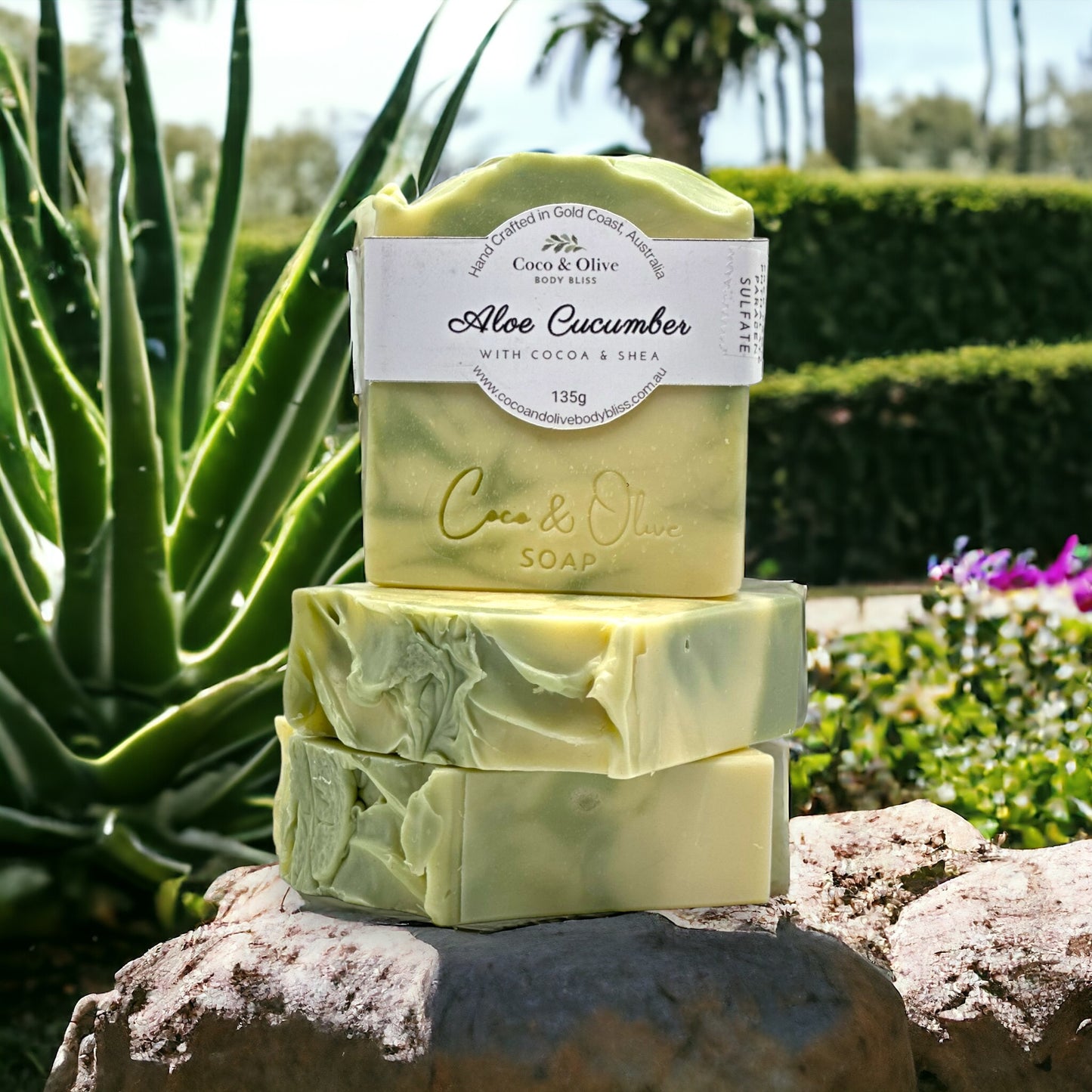 Aloe Cucumber Soap Bar