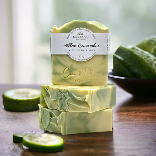 Aloe Cucumber Soap Bar