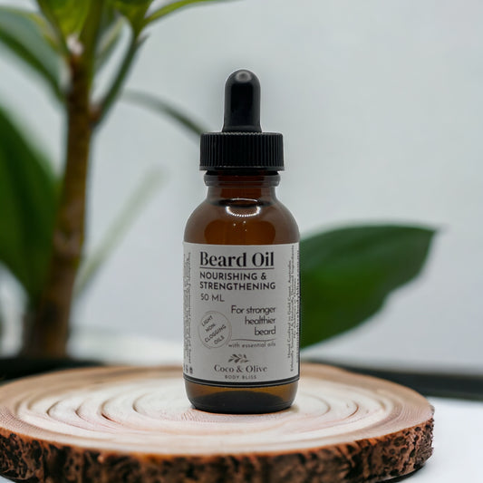 Beard Oil ~ Moisturising & Strengthening | Sandalwood & Pine Scotch