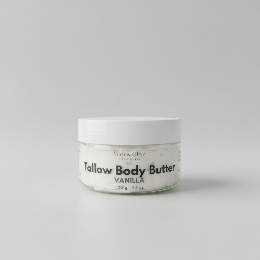 Tallow Body Butter  ~ Vanilla