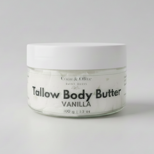 Tallow Body Butter  ~ Vanilla