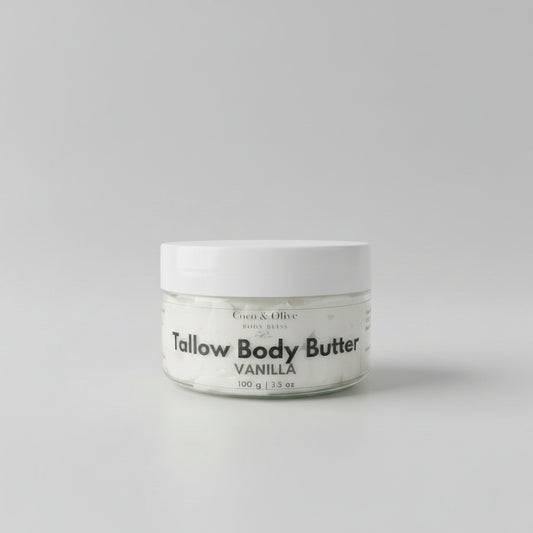 Tallow Body Butter ~ Vanilla