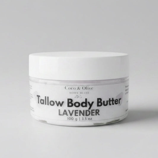 Tallow Body Butter  ~ Lavender Essential Oil