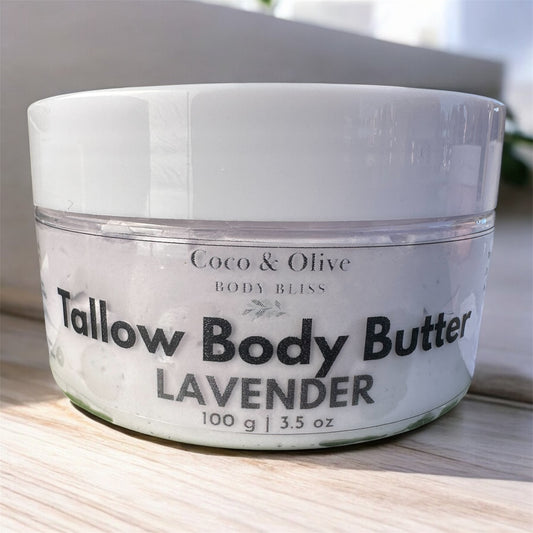 Tallow Body Butter  ~ Lavender Essential Oil