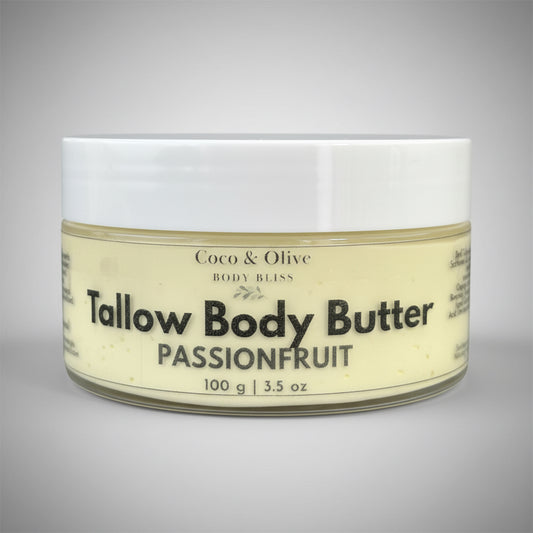 Tallow Body Butter  ~ Passionfruit