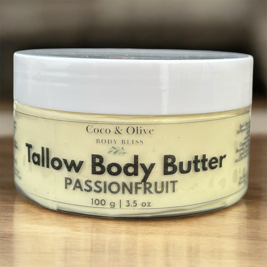 Tallow Body Butter  ~ Passionfruit