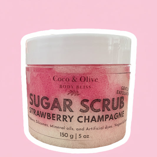 Sugar Scrub ~ Strawberry Champagne