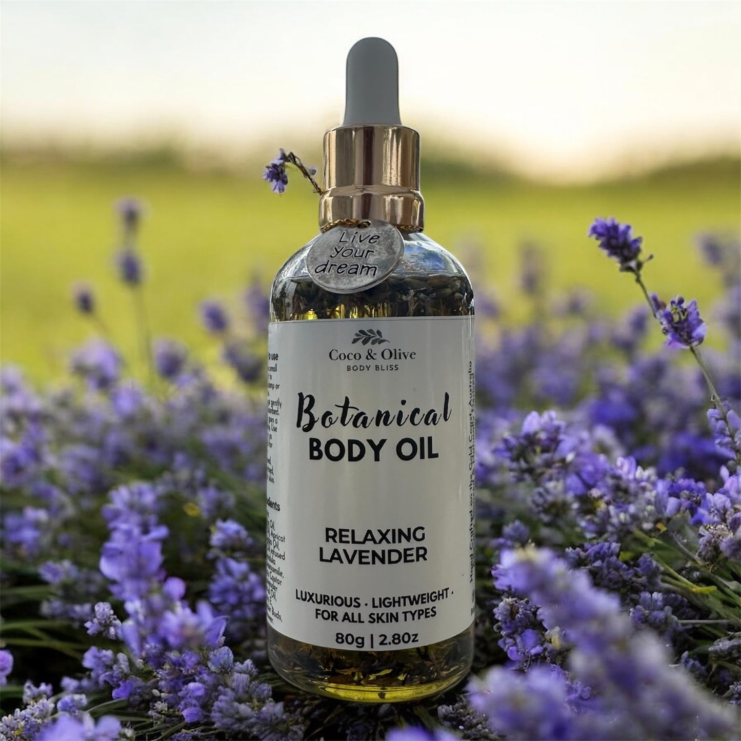 Botanical Body Oil - Relaxing Lavender
