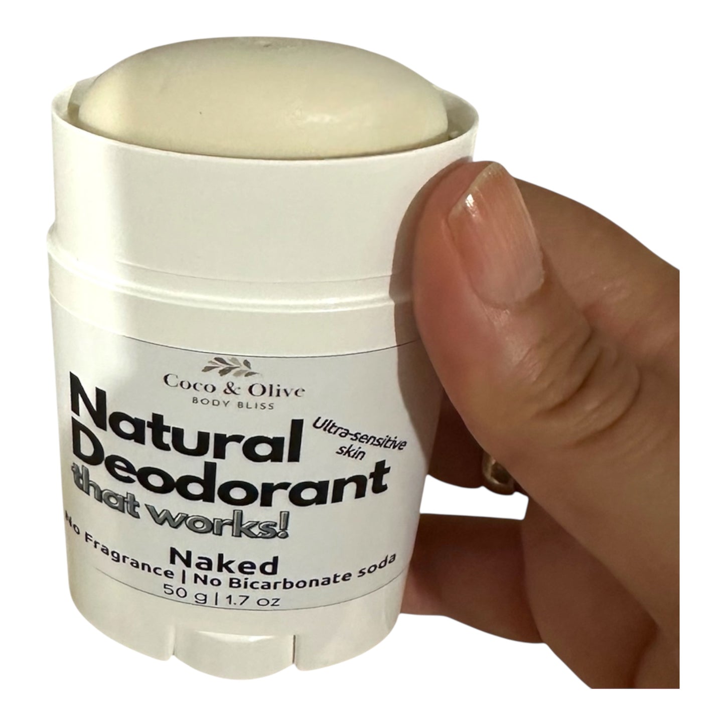 Natural Deodorant - NAKED | Ultra Sensitive Skin