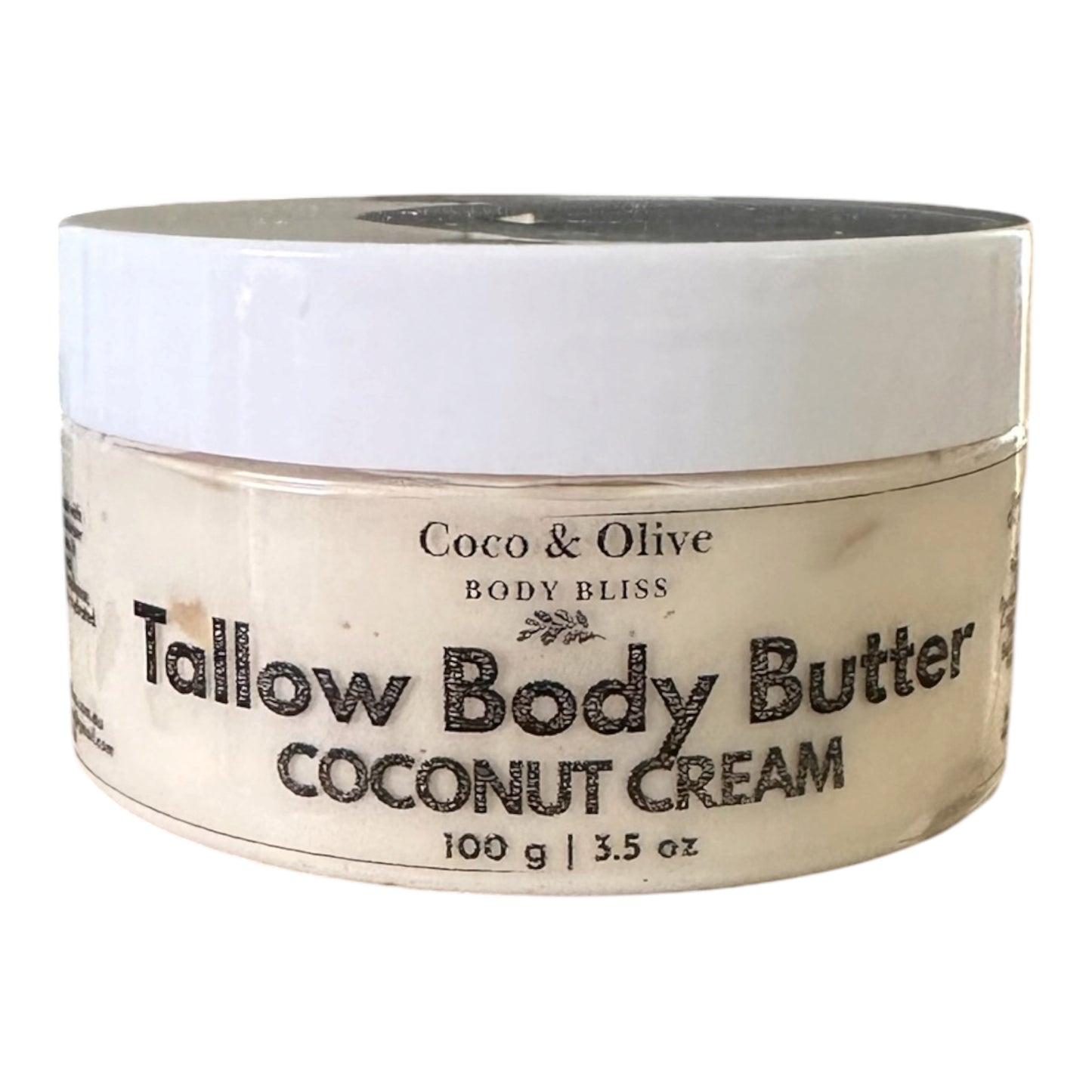 Tallow Body Butter  ~ Coconut Cream