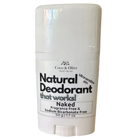 Natural Deodorant - NAKED | Ultra Sensitive Skin
