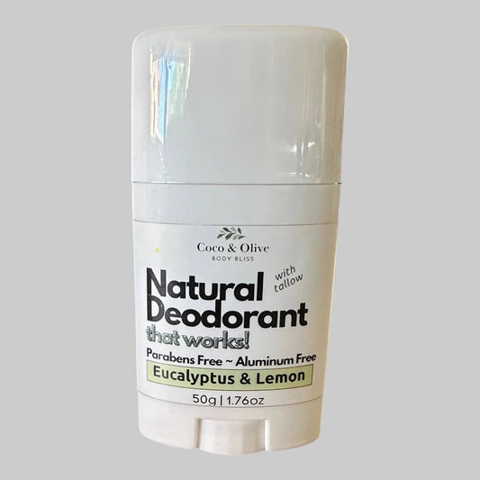 Natural Deodorant- 7 Scent Varieties