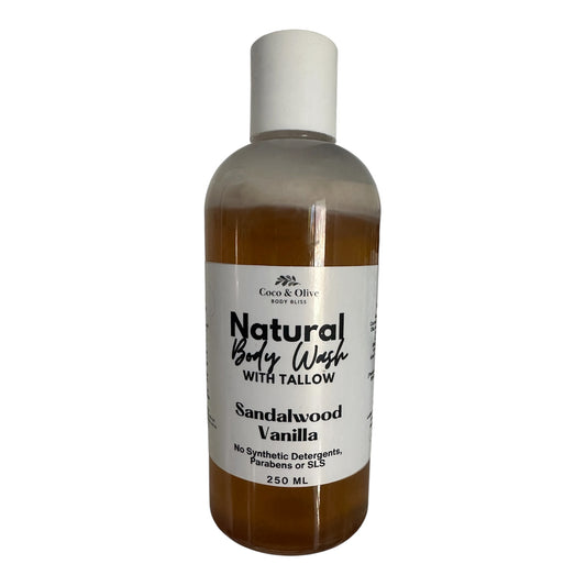 Castile Soap Body Wash with Tallow -Scented Varieties