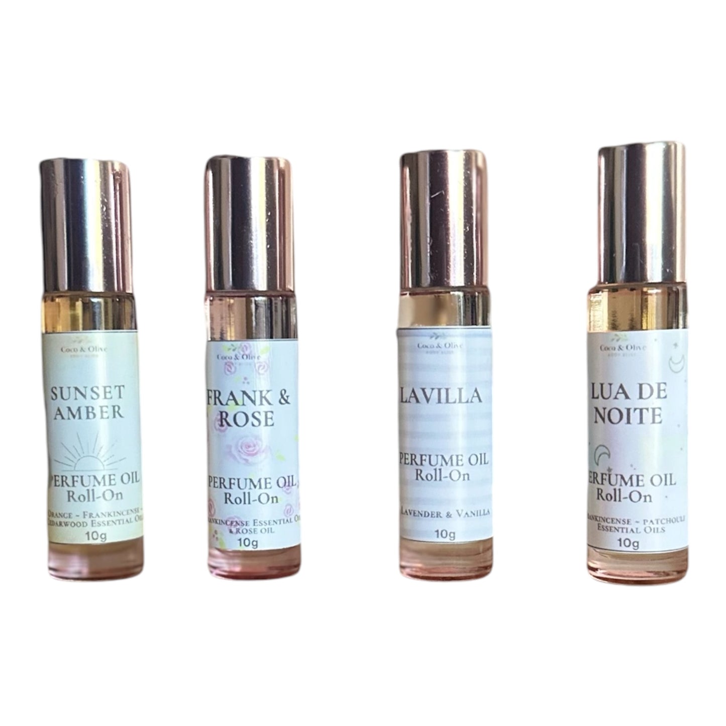 Perfume Oils Roll-On ~ 4 Varieties